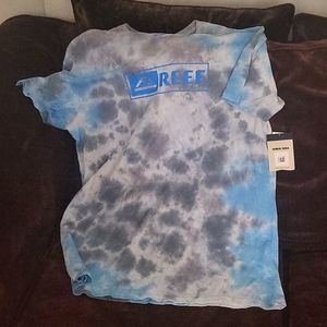 REEF Mens XL Tie Dye tee. NWT!